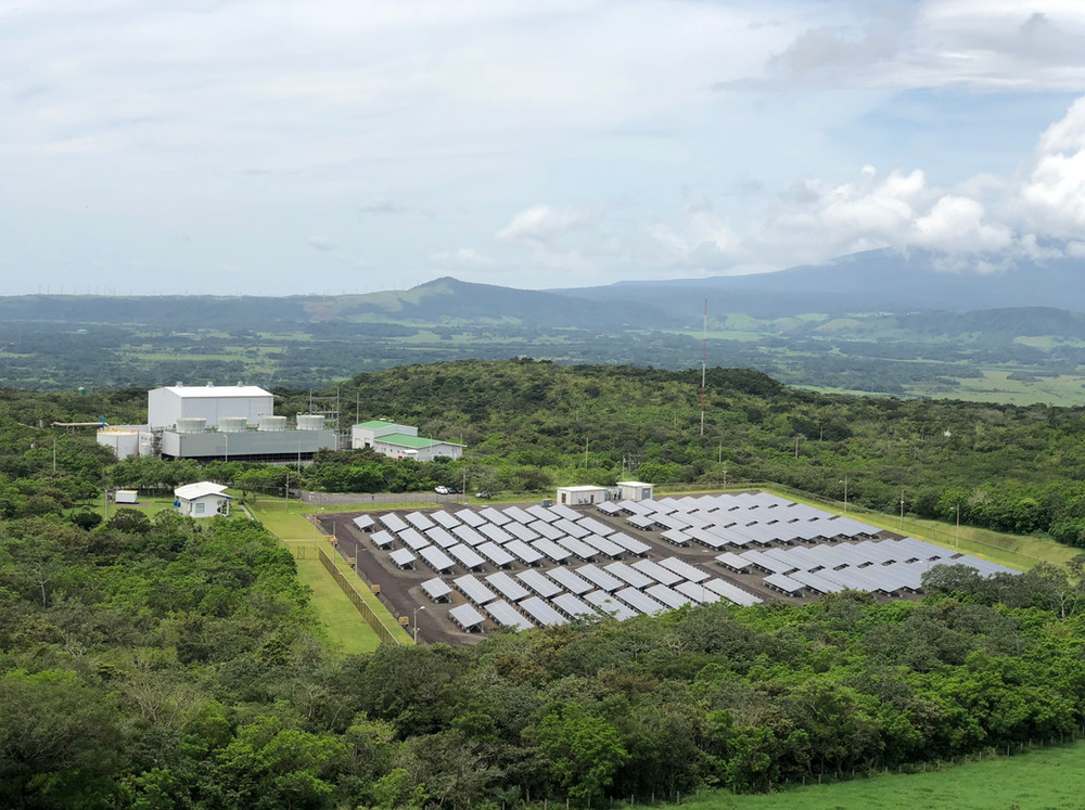 コスタリカの電化の歴史