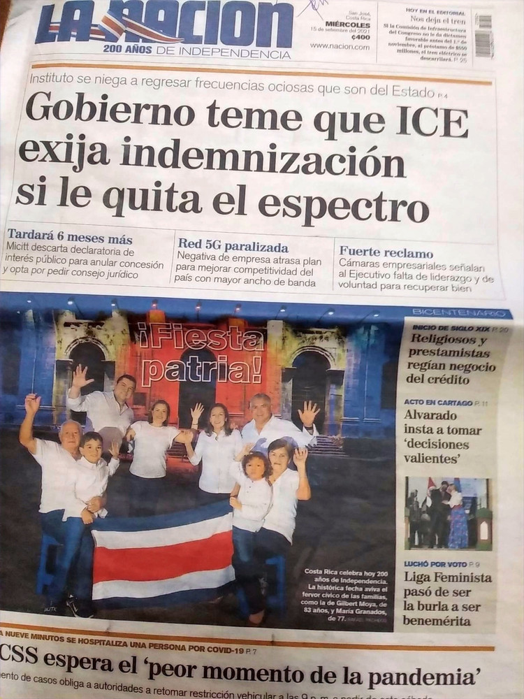 La Nación 独立200周年記念号