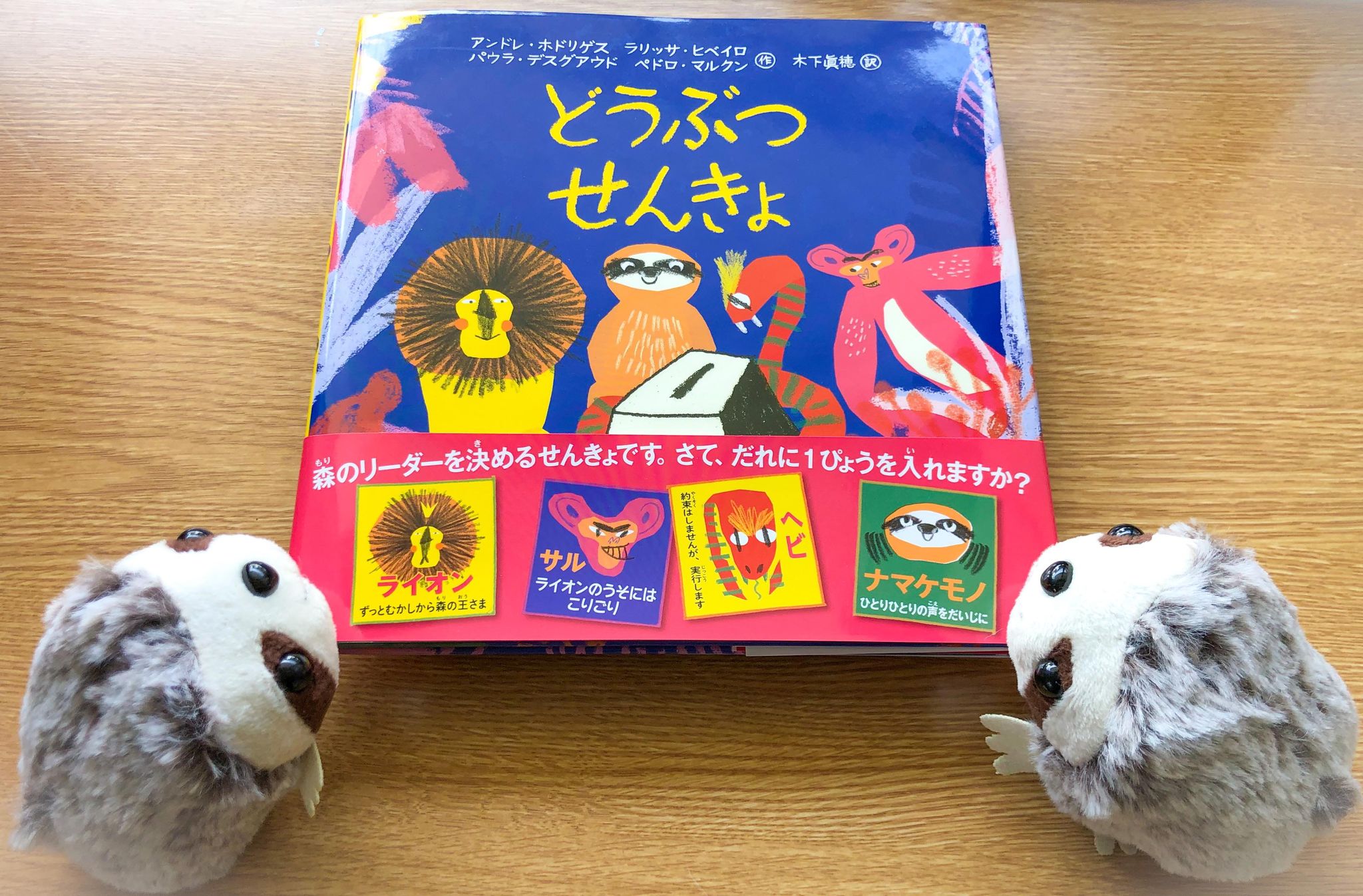 どうぶつせんきょ 絵本